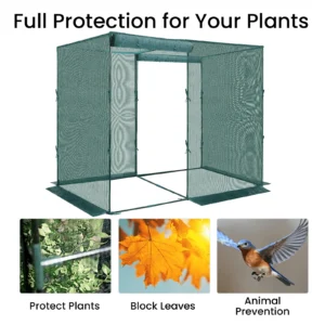 GROWNEER Crop Cage 4′ X 8′