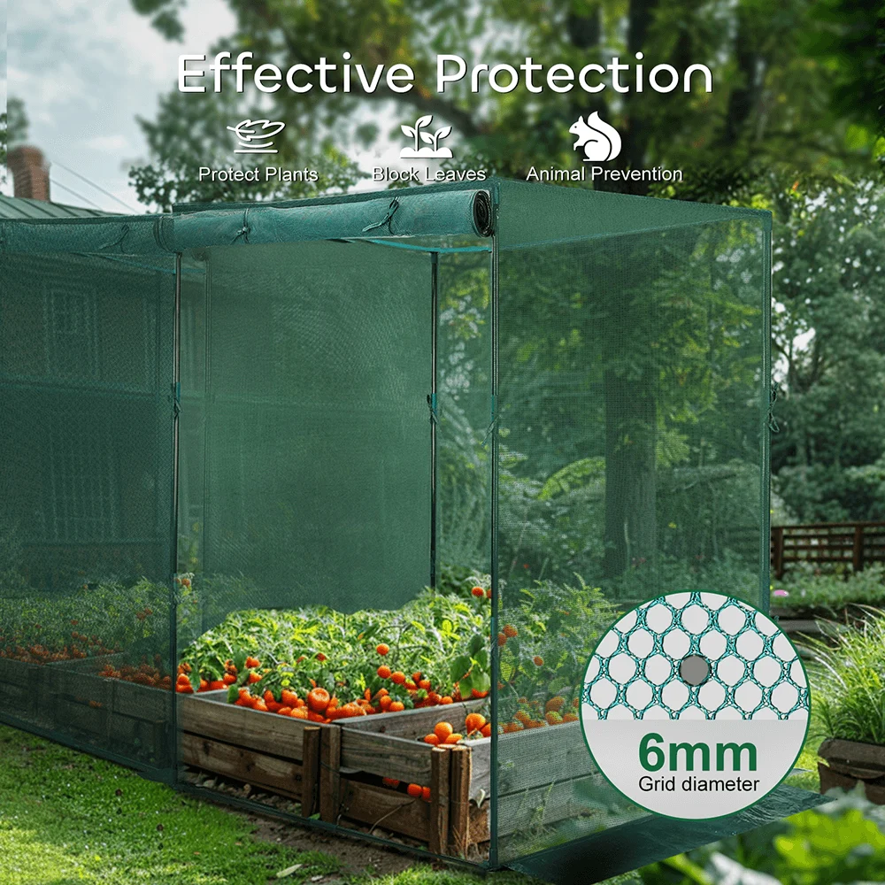 GROWNEER Crop Cage 6.5' x 10'