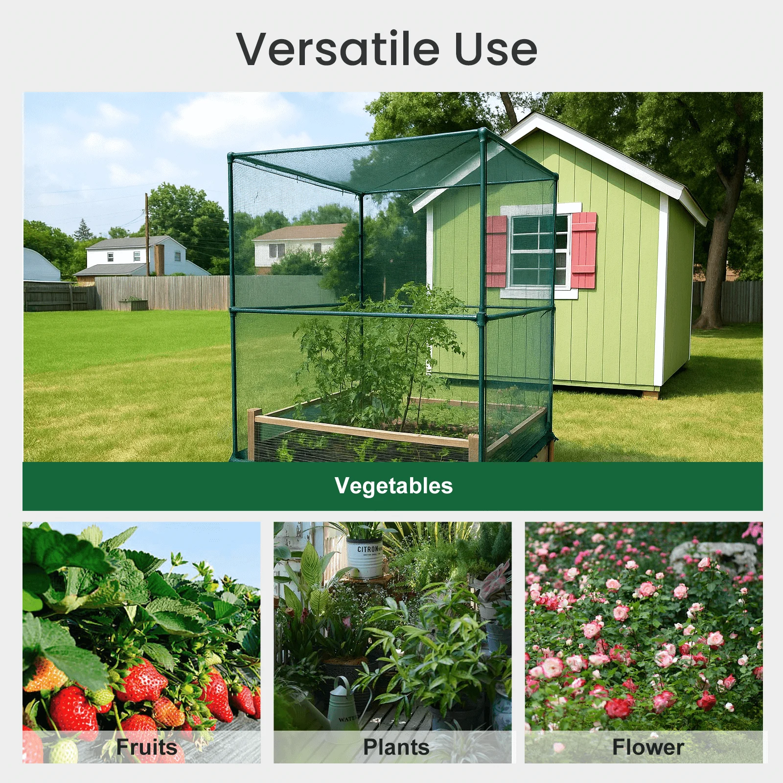 GROWNEER Crop Cage 4′ X 4′