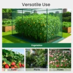 GROWNEER Crop Cage 4′ X 8′