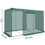GROWNEER Crop Cage 4′ X 12′