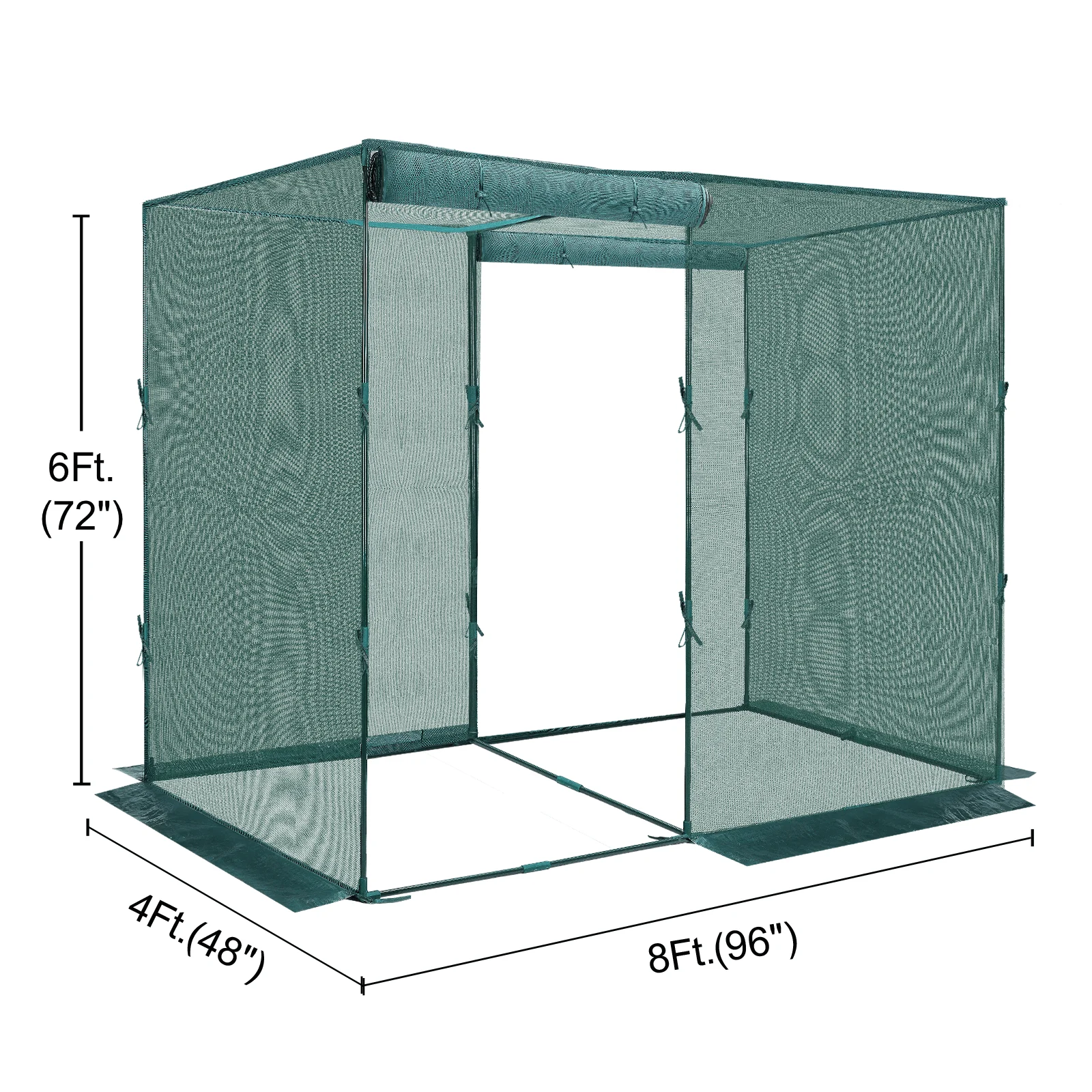 GROWNEER Crop Cage 4′ X 8′