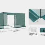 GROWNEER Crop Cage 6.5' x 10'-size