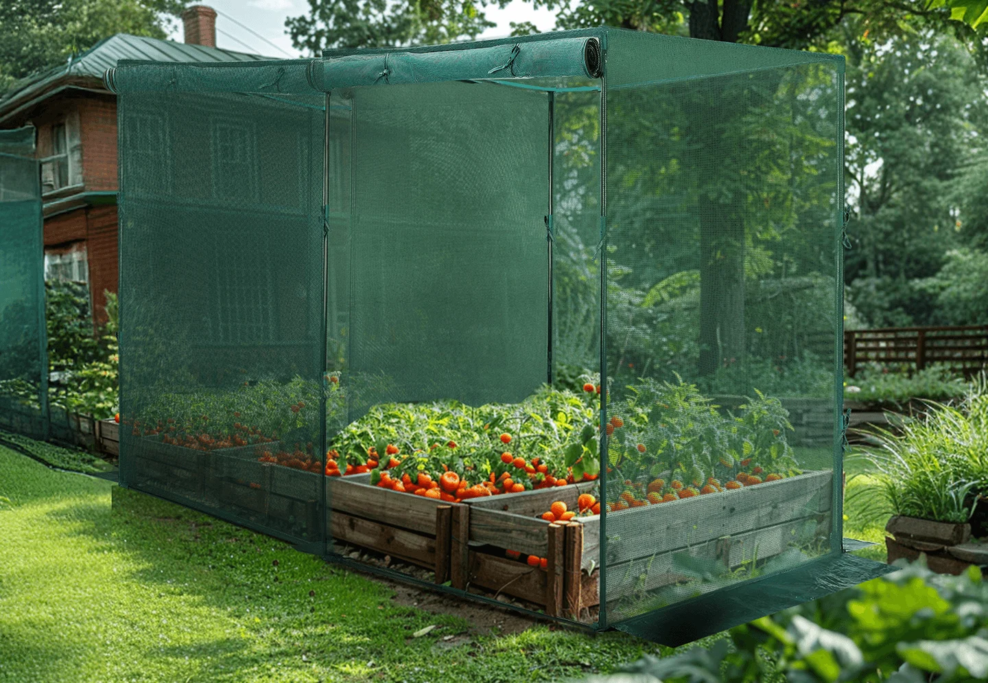 GROWNEER Crop Cage 4′ X 12′