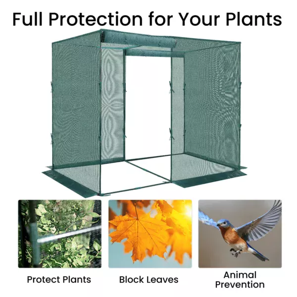 GROWNEER Crop Cage 4′ X 8′