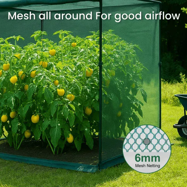 GROWNEER Crop Cage 4′ X 8′