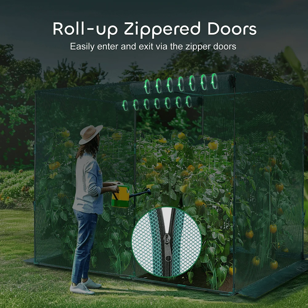 GROWNEER Crop Cage 6.5' x 10'