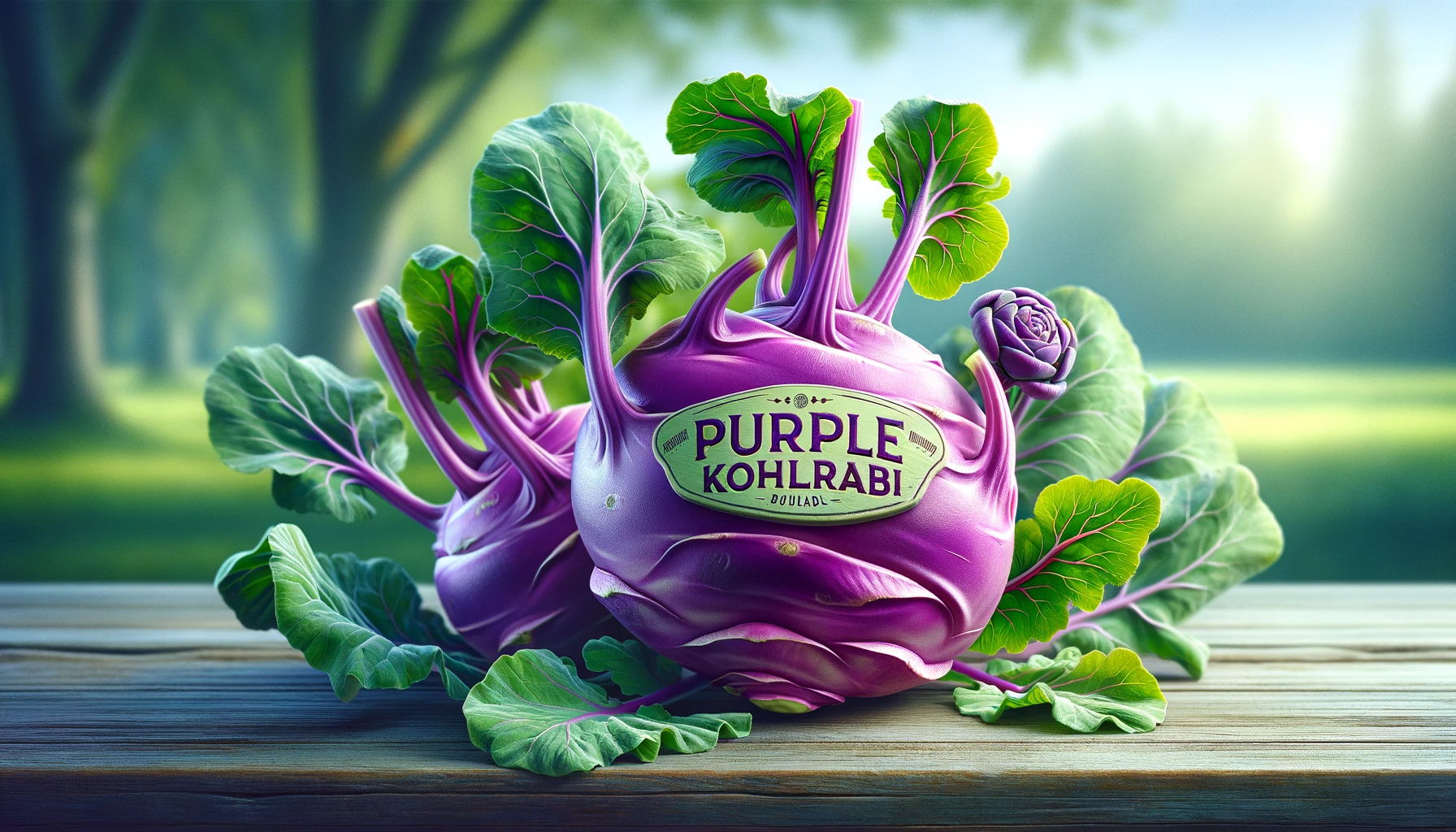 Purple Kohlrabi